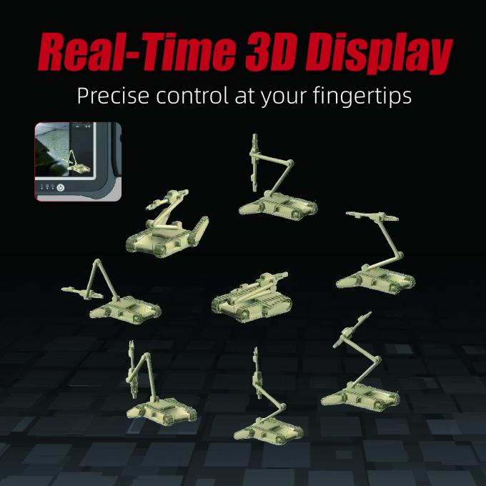 精密処理のためのX-Y-Z座標腕を持つ中型EDOロボット 2